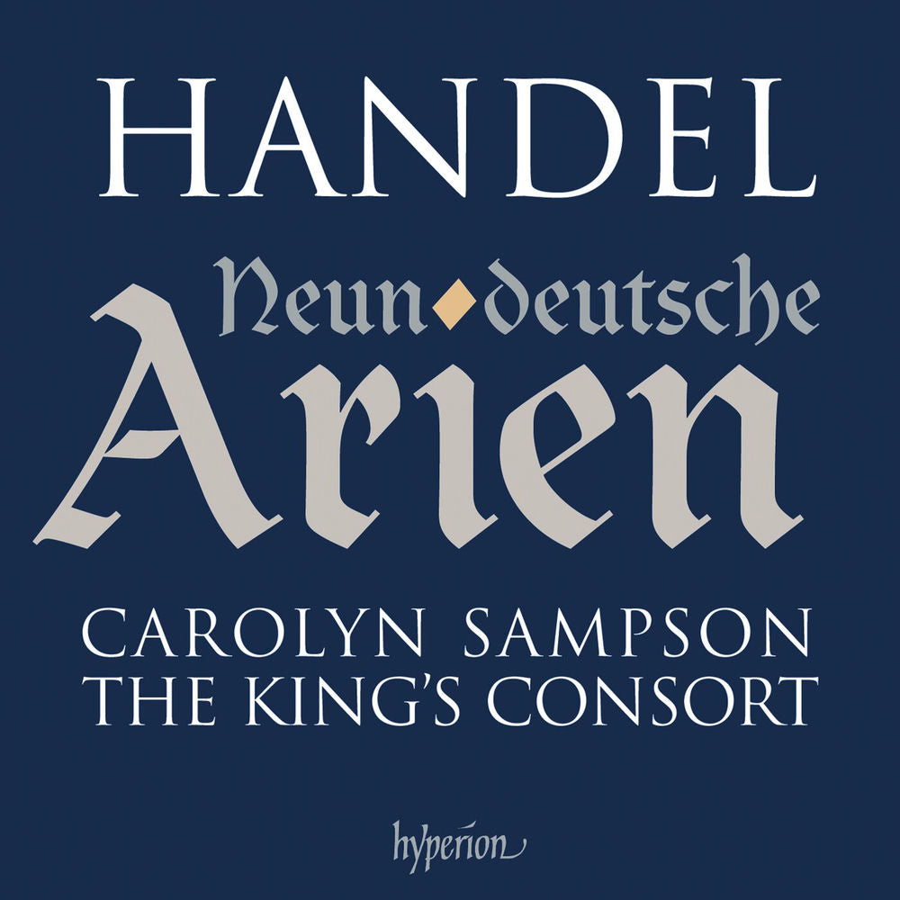 Handel: German Arias cover