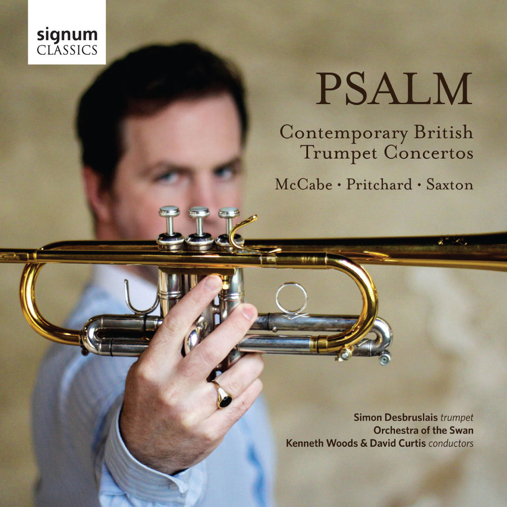 Psalm: Contemporary British Trumpet Concertos cover