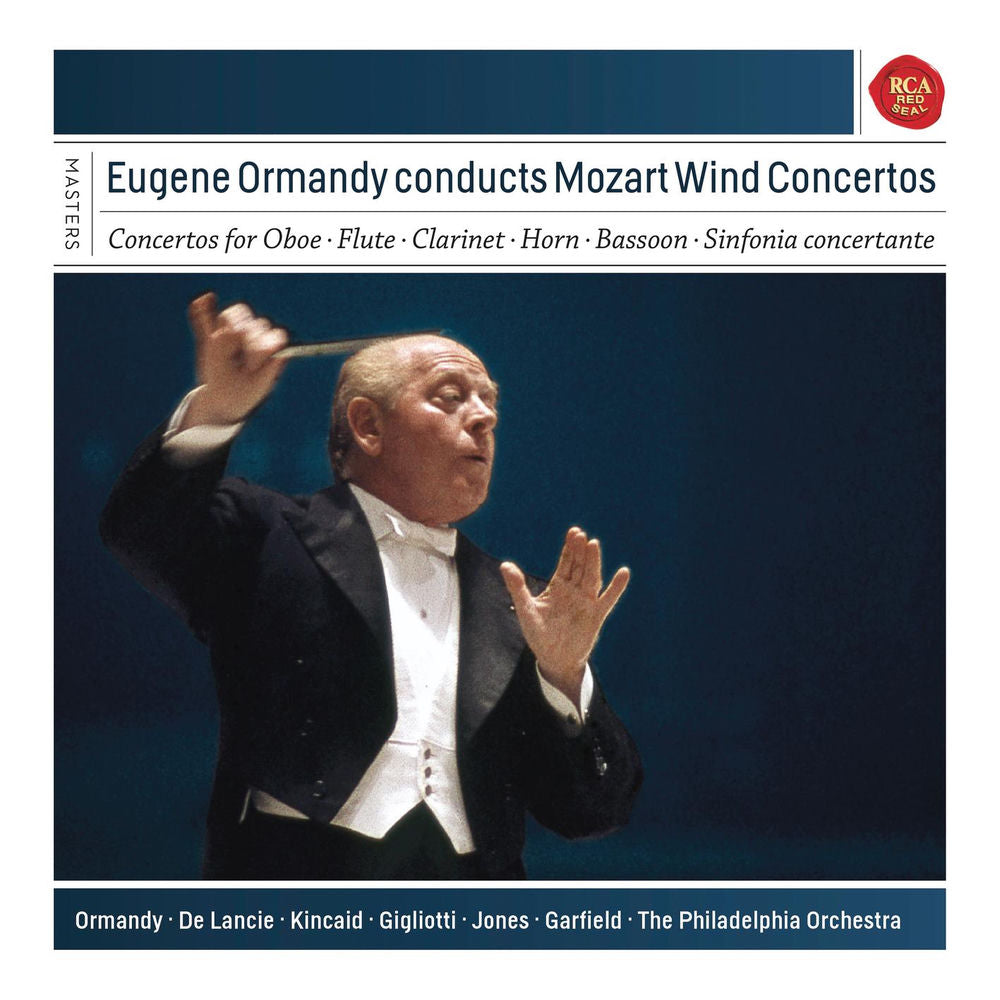Eugene Ormandy Conducts Mozart Wind Concertos cover