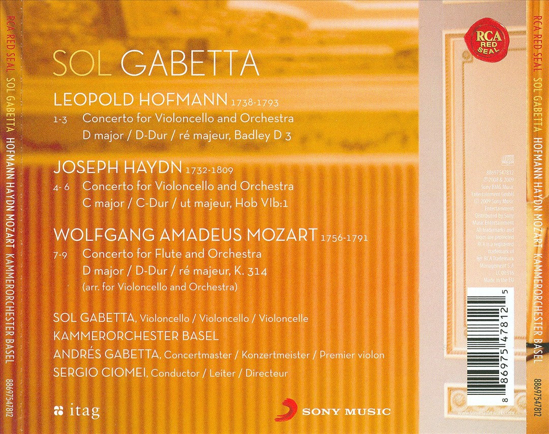 Haydn/Hofmann/Mozart: Cello Concertos