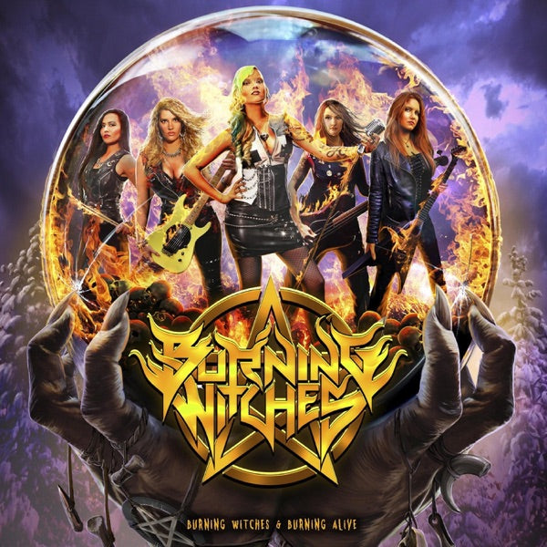 Burning Witches + Burning Alive (CD) cover
