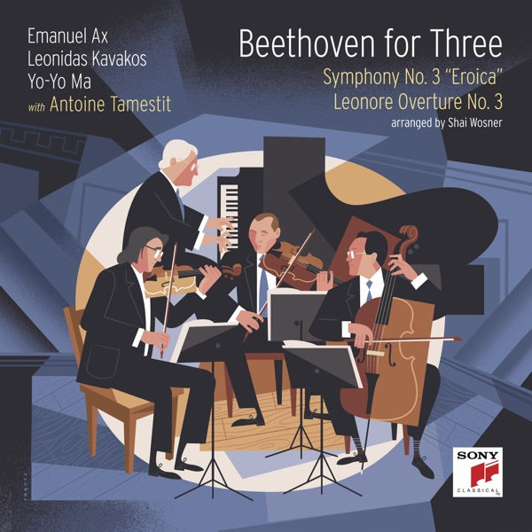 Beethoven For Three: Symphonies Nos. 2 And 5 cover