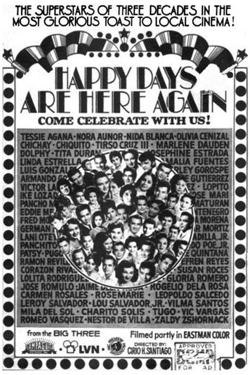 Happy Days Are Here Again cover