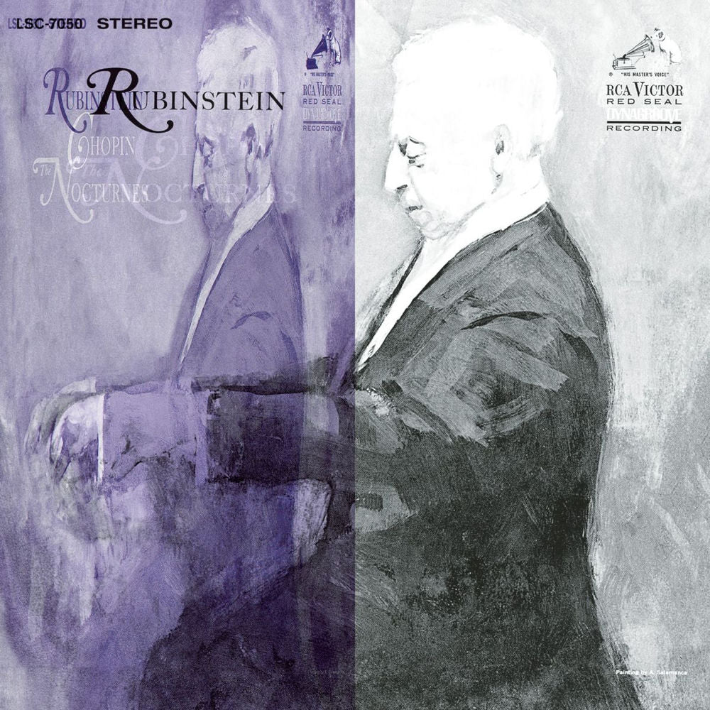 Rubinstein Chopin Nocturnes cover