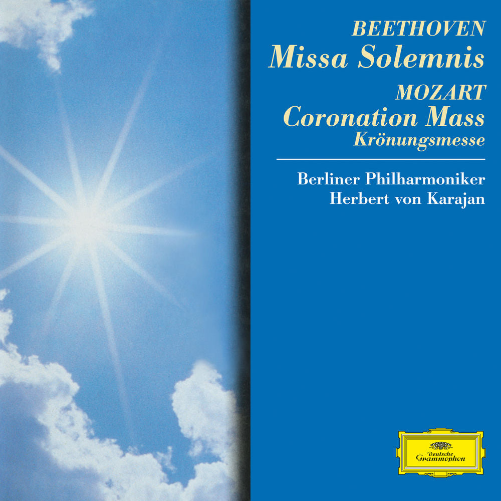 Beethoven: Missa Solemnis/Mozart: Coronation Mass cover