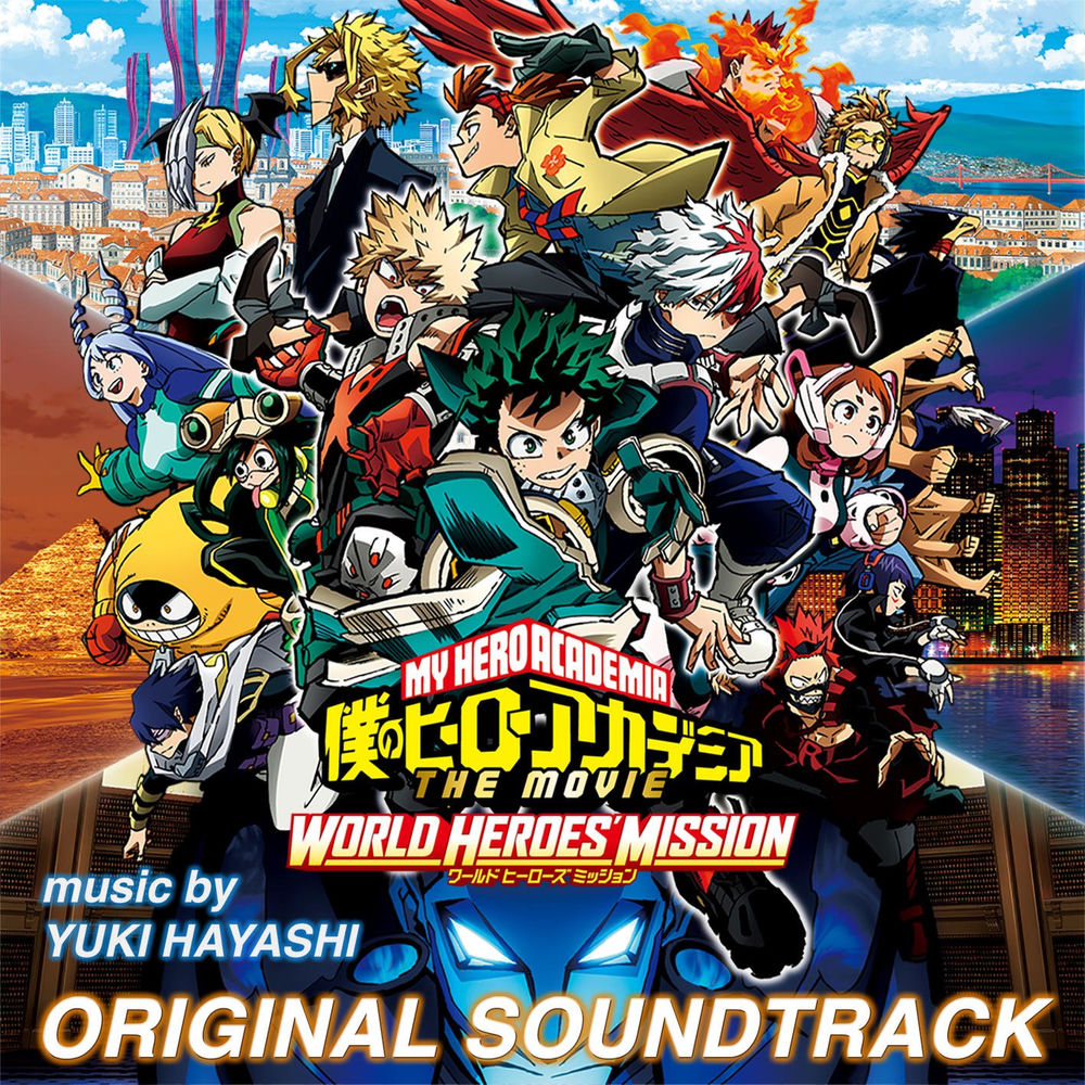My Hero Academia: World Heroes' Mission (Original Motion Picture Soundtrack) [VINYL] cover