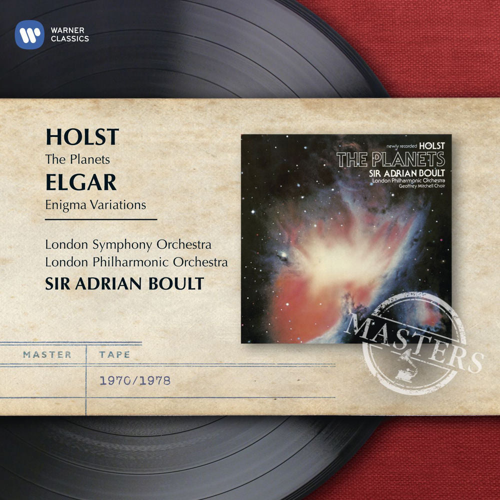 Elgar: 'Enigma' Variations - Holst: The Planets cover