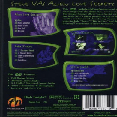 Alien Love Secrets DVD [2004]