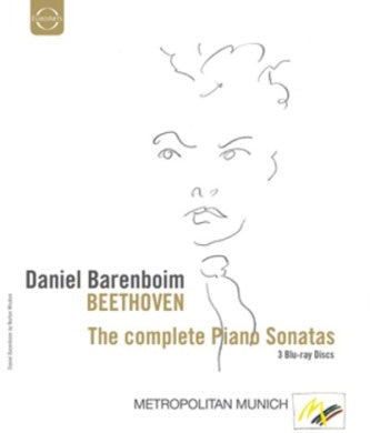 Beethoven: Complete Piano Sonatas (Sonatas Recorded In Vienna 1983-84) (Daniel Barenboim) (Euroarts: 2066424) [Blu-ray] [2012] [Region Free]