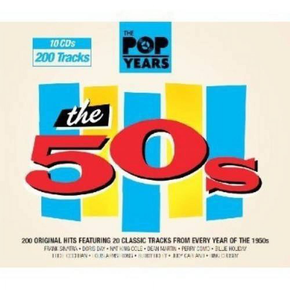 The Pop Years 1950 - 1959 (Slim Boxset)