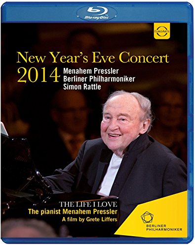 Berliner Philharmoniker - New Year's Eve Concert 2014 - Simon Rattle, Menahem Pressler [Blu-ray] [Region B] [2015]