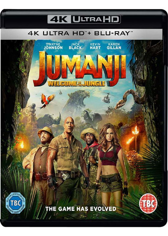 Jumanji: Welcome to the Jungle [Blu-ray] [Region B] [2017]