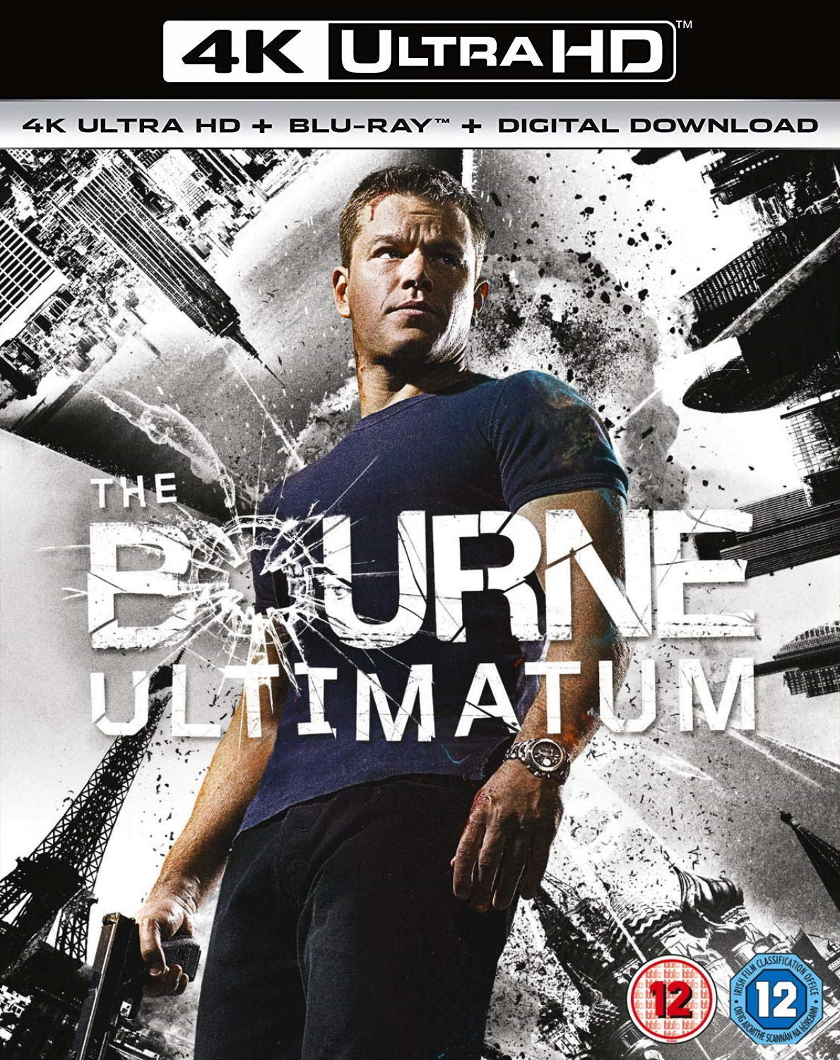 THE BOURNE ULTIMATUM- (4K UHD+BD+UV) [Blu-ray] [2017]