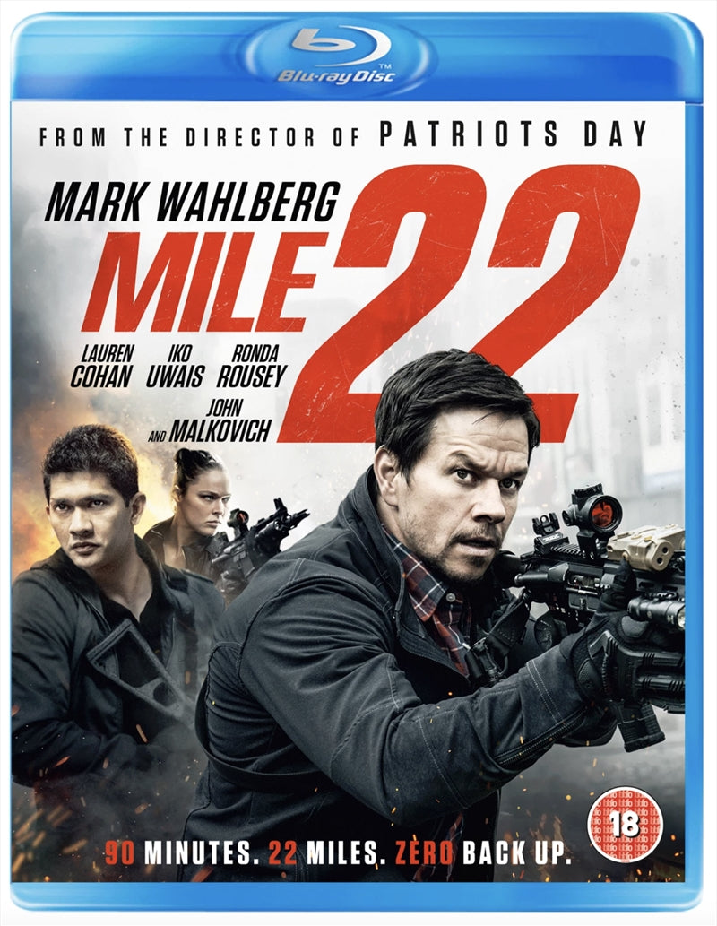 Mile 22 [Blu-ray] [2018]