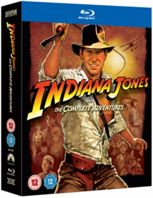 Indiana Jones: The Complete Adventures [Blu-ray] [1981] [Region Free]
