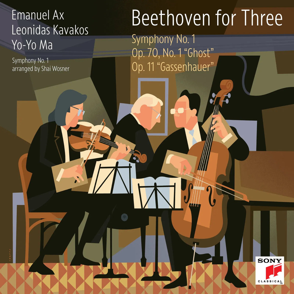 Beethoven for Three: Symphony No. 1 / Op. 70, No. Ghost" / Op. Gassenhauer