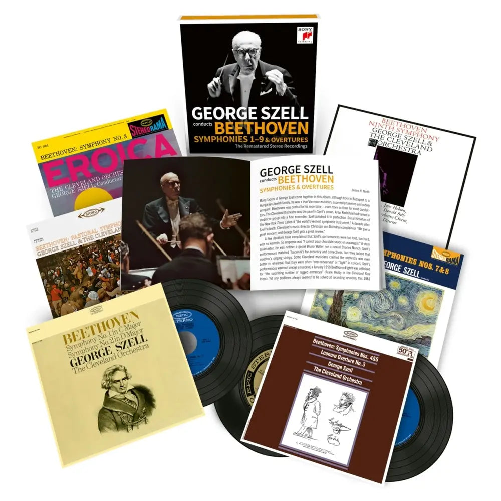 George Szell Conducts Beethoven Symphonies 1-9 & Overtures