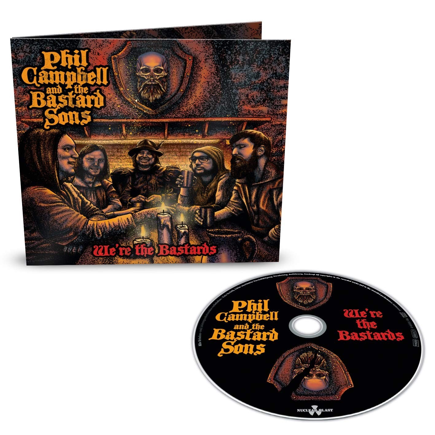 We're the Bastards (Lim. Digipak incl. 4 bonus tracks)