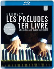 Debussy:12 Preludes [Daniel Barenboim] [EUROARTS: BLU RAY] [Blu-ray] [2015]