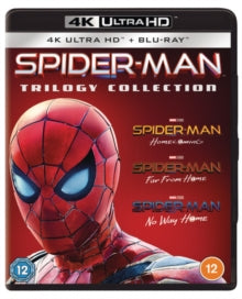 Spider-Man Triple: Home Coming, Far from Home & No Way Home (6 Discs - UHD & BD) [Blu-ray] [2021]