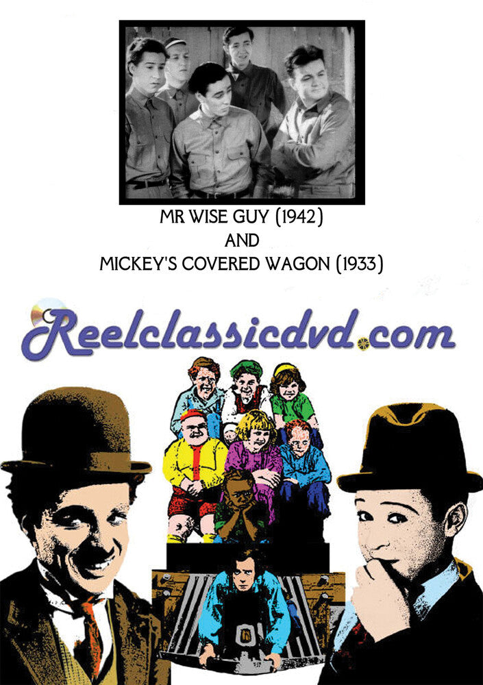 MR. WISE GUY (1942) and MICKEY'S COVERED WAGON [Region Free]