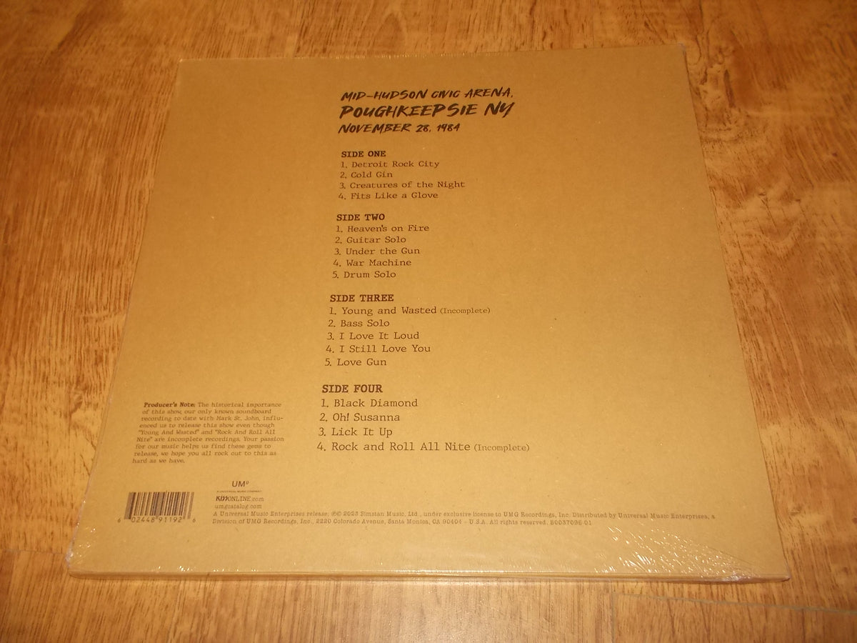 KISS Off The Soundboard: Live In Poughkeepsie [VINYL]