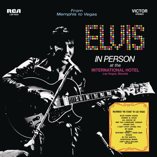 Elvis In Person cover