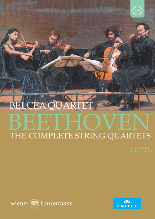 Belcea Quartet - Beethoven: The Complete String Quartets [DVD] [2020] cover
