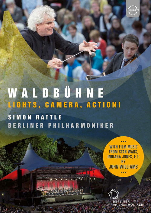 Berliner Philharmoniker - Waldbuhne 2015 from Berlin - Simon Rattle - Camera, Lights, Action! [DVD] [NTSC] cover